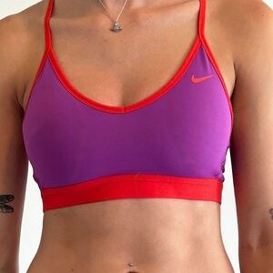 Nike | Size L | Bright Magenta Sports Bra